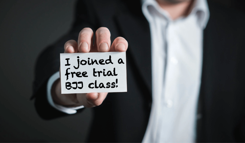 I will convince you to go to a free trial jiu jitsu&nbsp;class