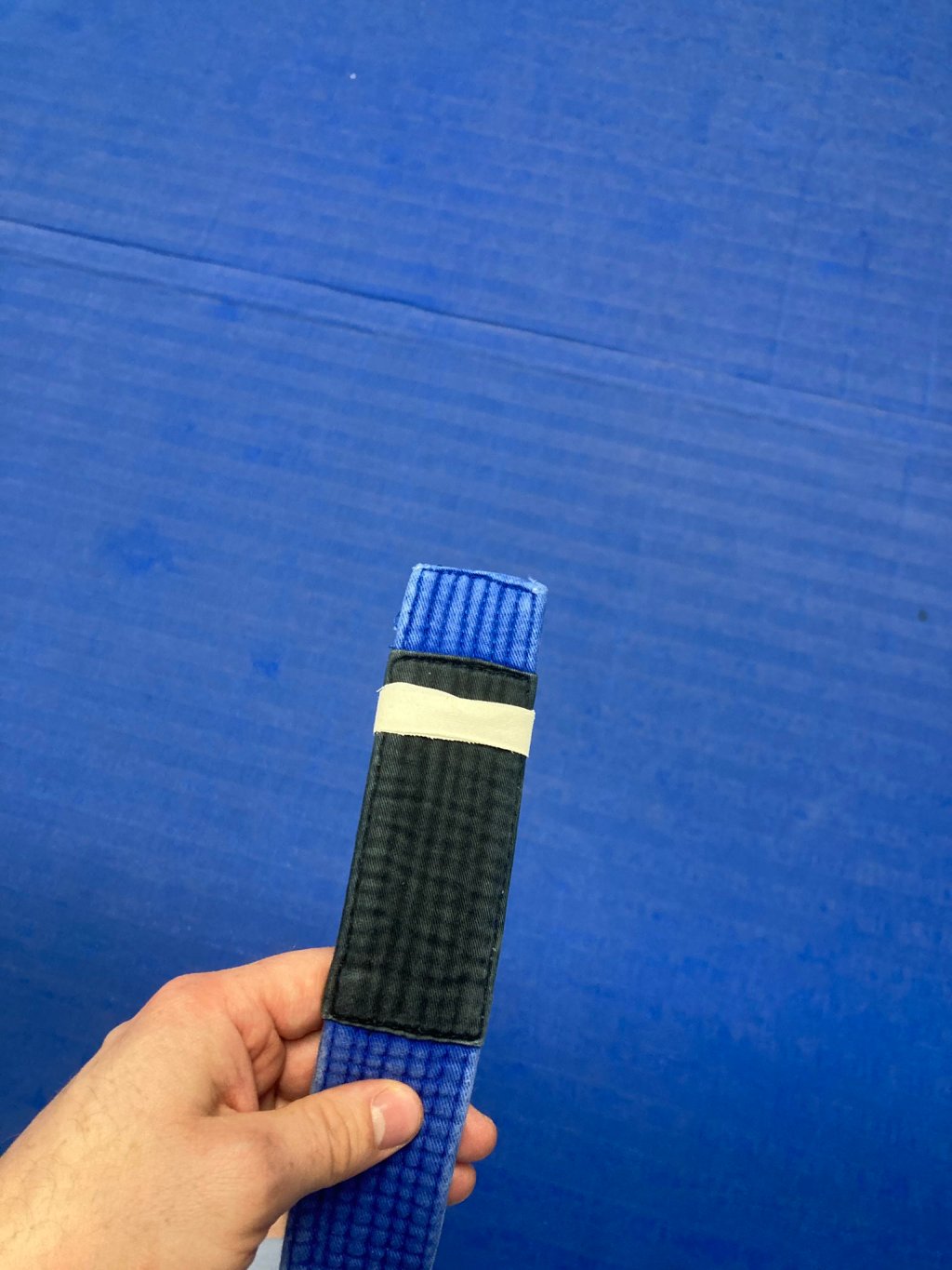 Getting My First Stripe on My Blue Belt in Brazilian Jiu&nbsp;Jitsu
